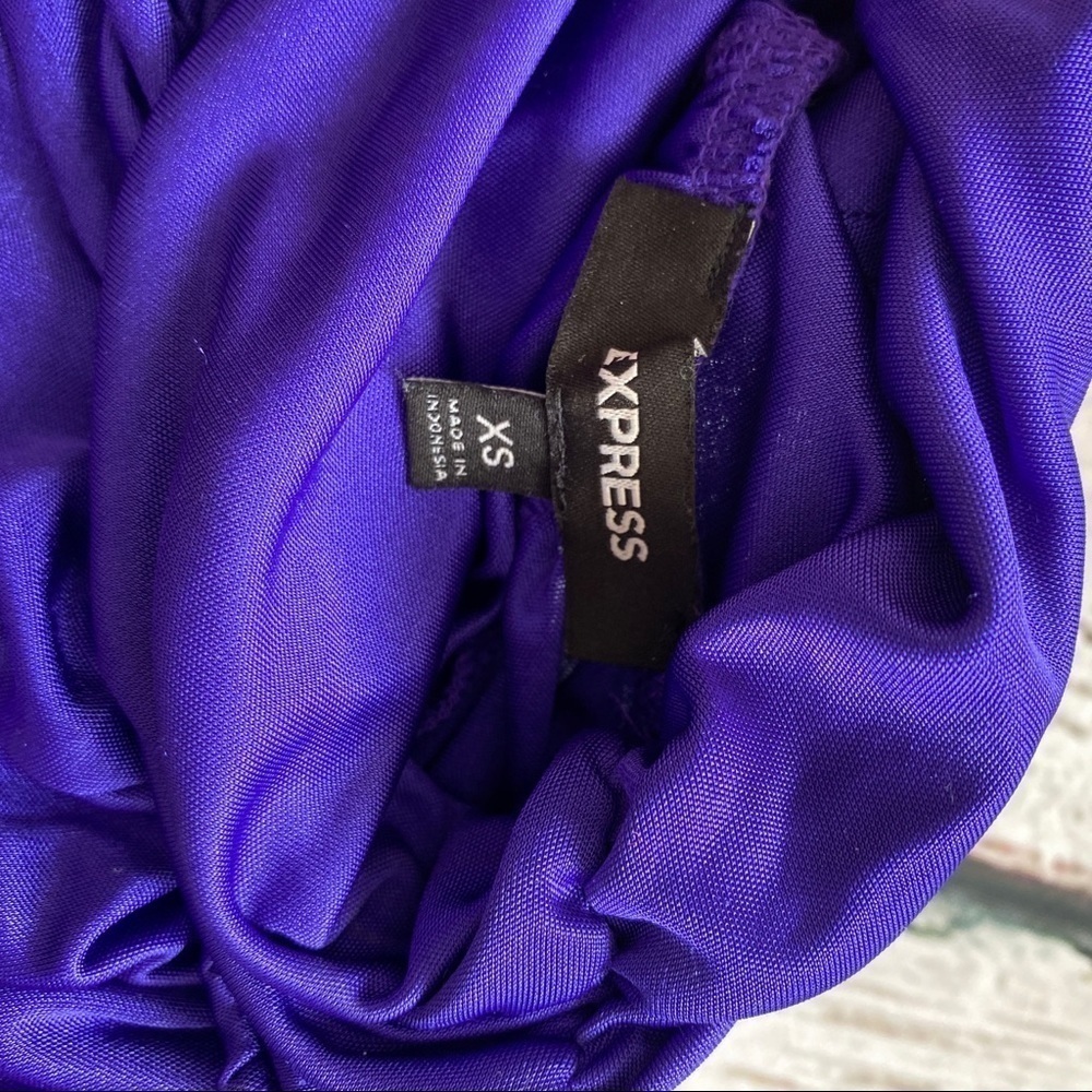 Express Royal Blue top - Picture 3 of 3
